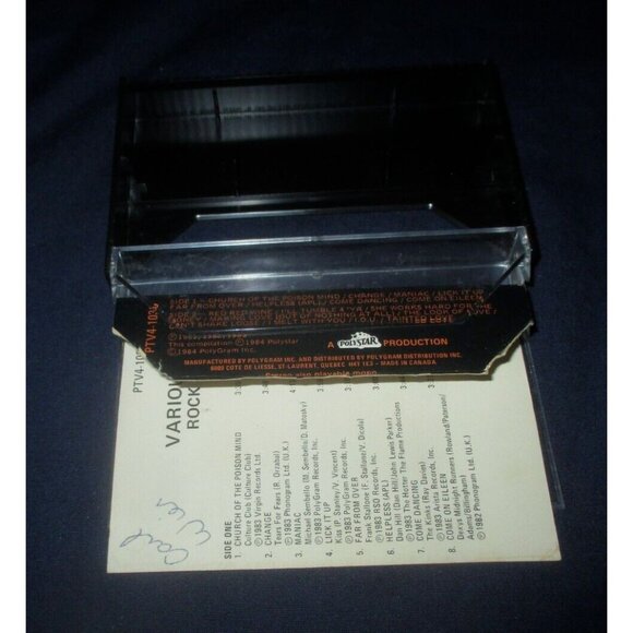 Rock Sizzlers on cassette (Polygram Records, 1984, Various Artists) - Picture 3 of 4